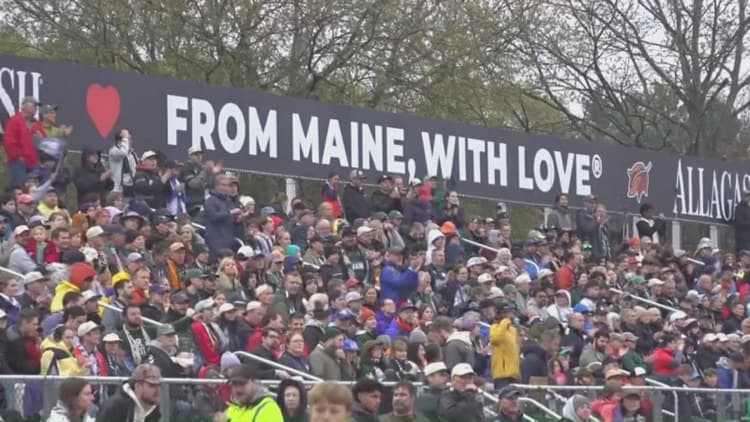 Gov. Mills declares second 'Maine Day of Soccer' to celebrate unveiling of Portland Hearts of Pine women's team