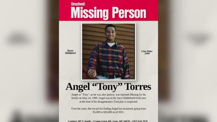 Maine State Police seek tips in 1999 disappearance of Biddeford man