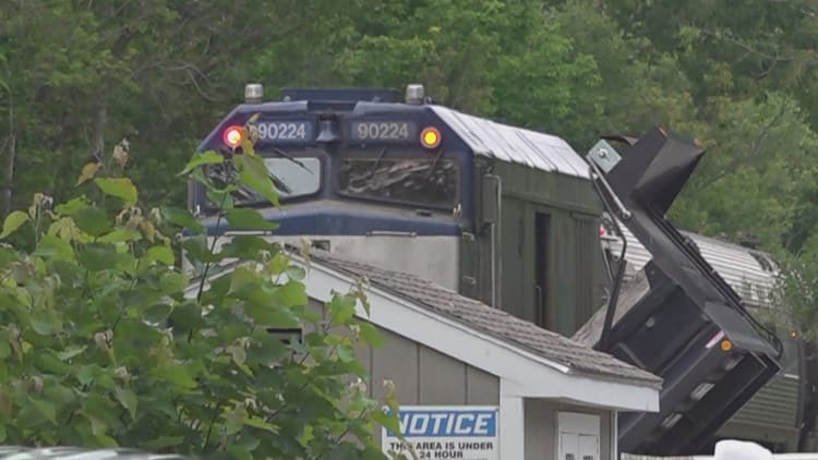 Person dies after being hit by Amtrak in Brunswick