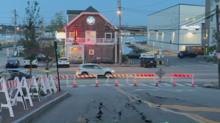 Road collapse on High Street in Portland to be repaired within next 2 weeks, officials say