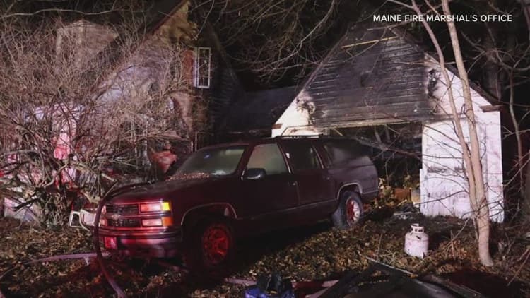 Fire marshal investigating 'intentionally set' fire at vacant Ellsworth home