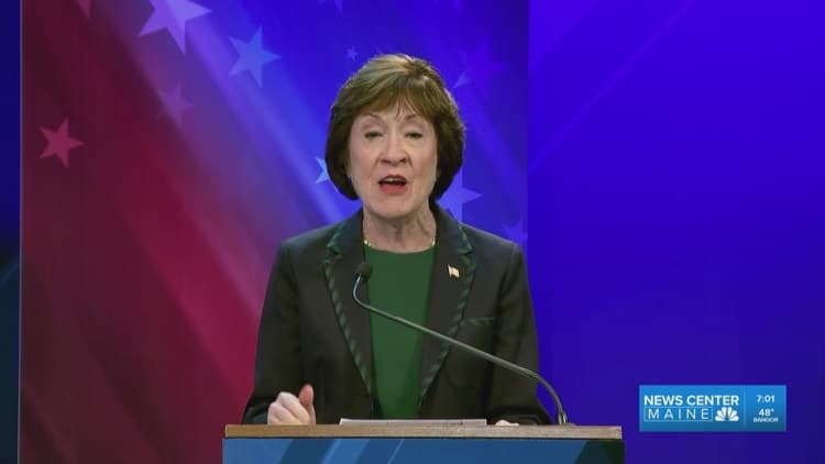 Suspicious letter prompts evacuation of Sen. Susan Collins' Portland office