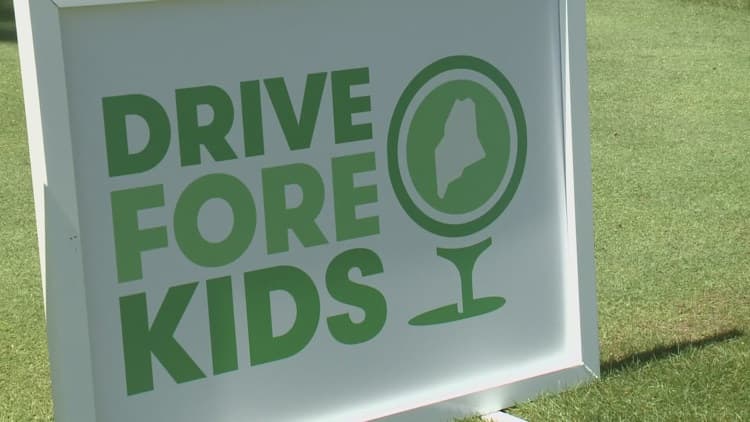 Drive Fore Kids celebrity tournament underway at Falmouth Country Club