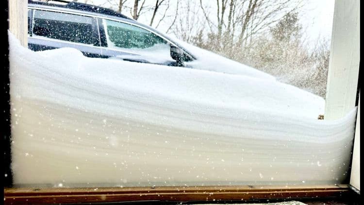 Snowfall totals so far across Maine, New Hampshire