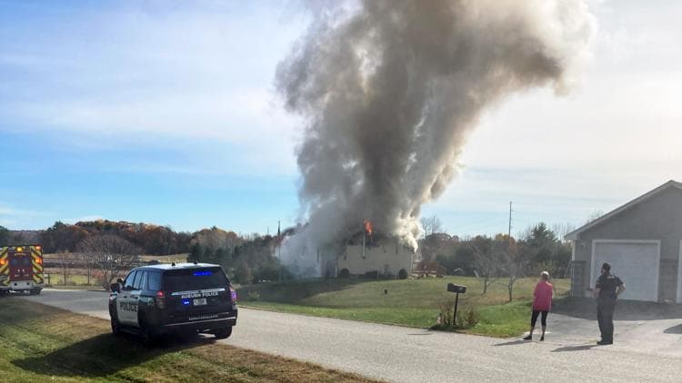 Fire causes home to be consumed with smoke, no one injured