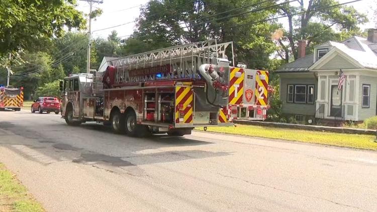 Family escapes Falmouth house fire