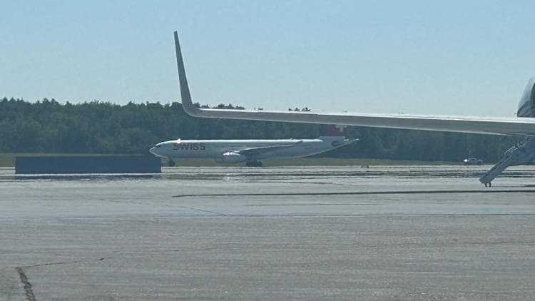 Smoke of unknown origin the cause of Swiss Air flight emergency diversion to Bangor