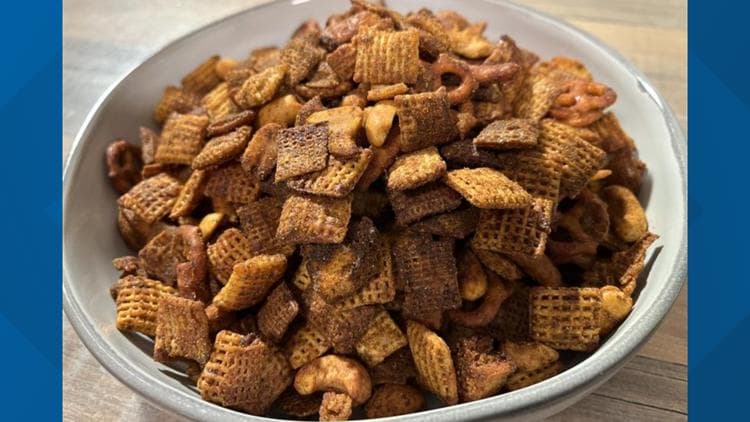 Make your own snacks at home with this Chex Mix recipe