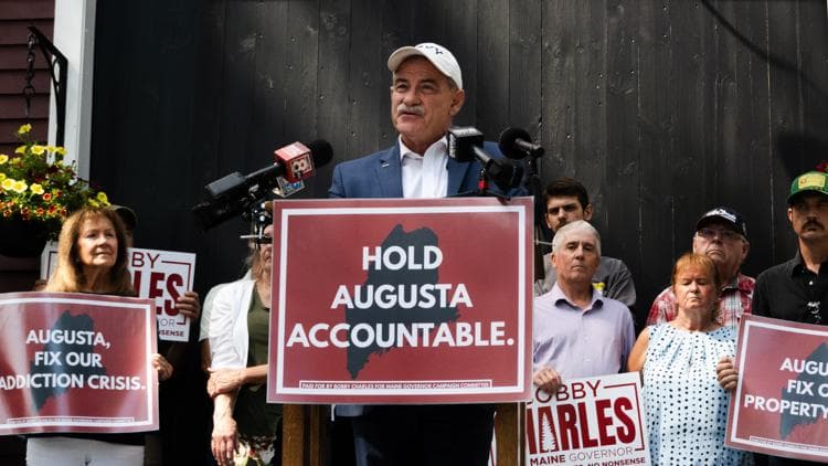 Bobby Charles starts general election campaign, pitching lower taxes and change