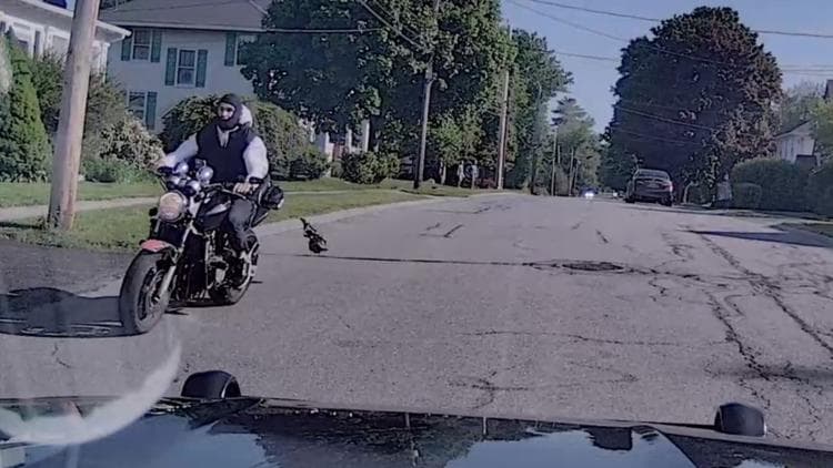 Westbrook police seek help identifying motorcyclist who allegedly evaded traffic stops