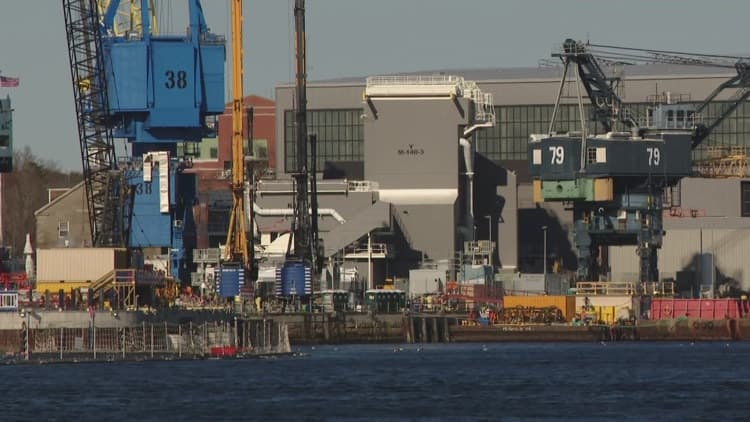 Human remains found at Portsmouth Naval Shipyard under investigation