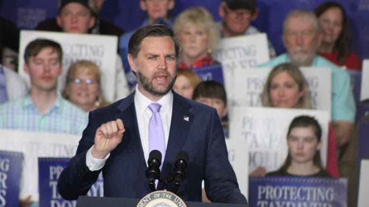 Influencer sues Trump administration, alleges she was barred from JD Vance event in Bangor over her political views
