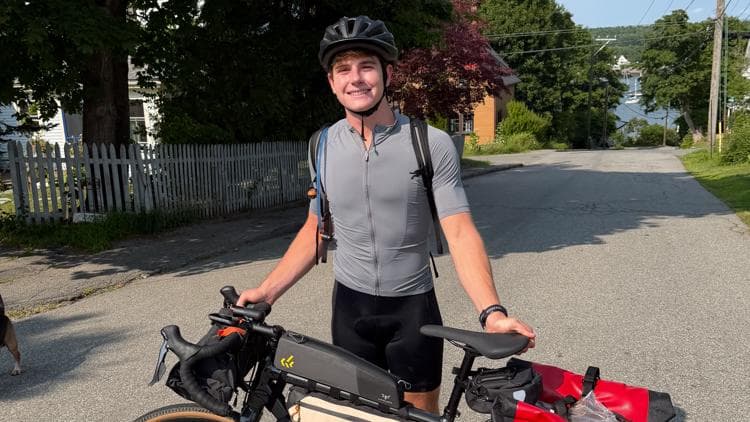 Maine teen bikes from Belfast to Key West while raising more than $20K for charity