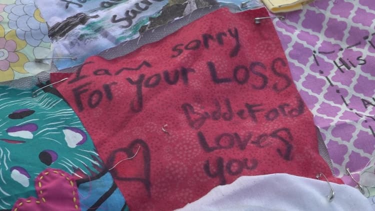 'Something for that little girl to hold': Biddeford community creates quilt to honor Johan Duran Guerrero’s family