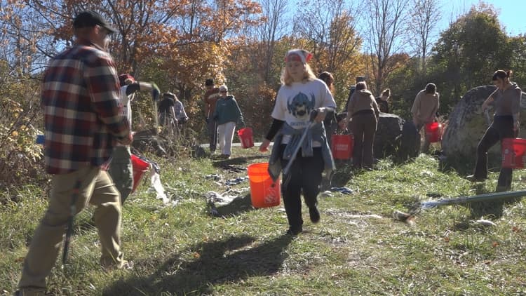 Bangor volunteers turn weekly park cleanups into a mission of compassion