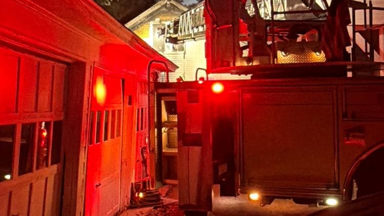 Lewiston house fire deemed suspicious; wanted man arrested in Auburn