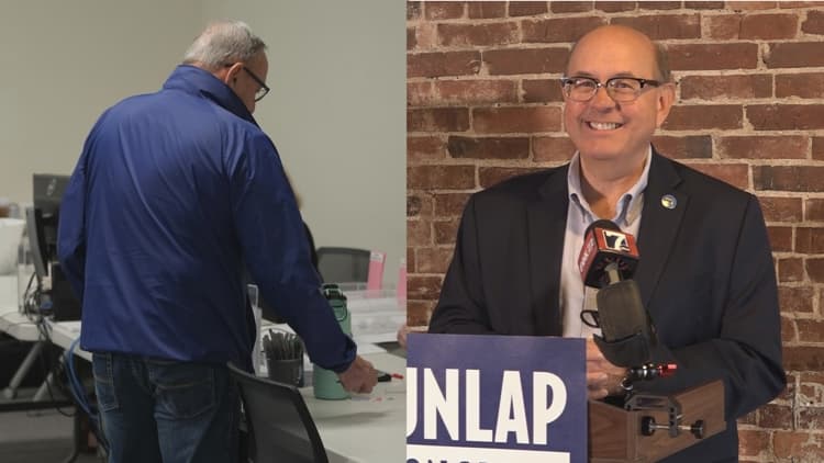 LePage casts ballot, Dunlap launches more attacks as CD2 candidates make final push