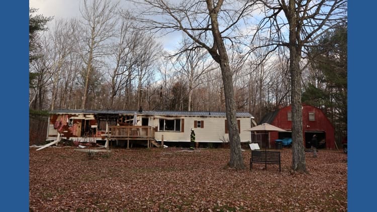 One person, two dogs killed in Belfast mobile home fire