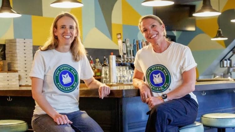 No second billing here: Women athletes front and center at Portland bar