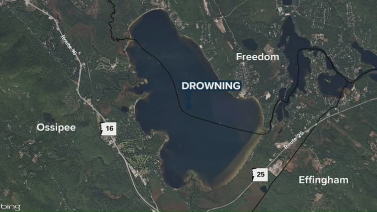 Waterville man drowns in Ossipee Lake