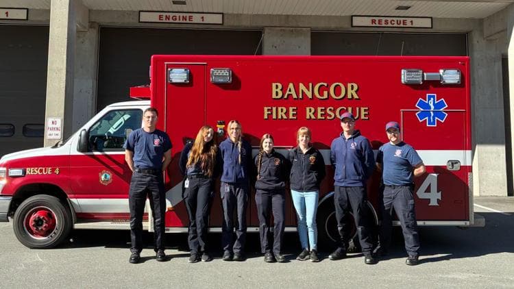 New Bangor Fire ambulance hits the road