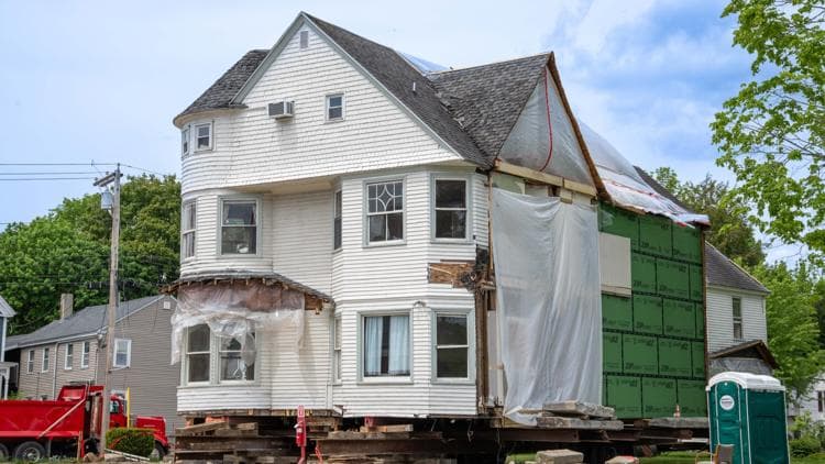 Big move in Augusta: House to roll through city streets Sunday