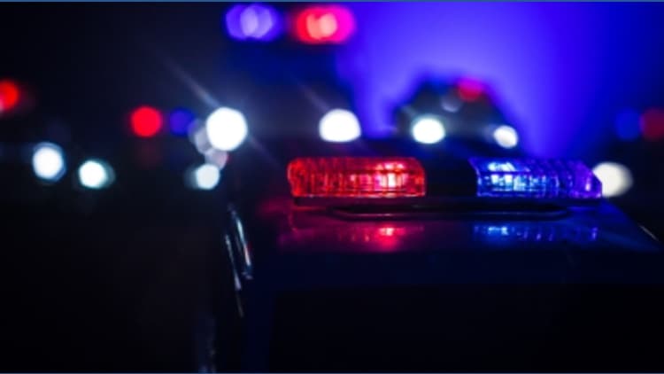 Westbrook driver pushes bus carrying students off road, damages several mailboxes