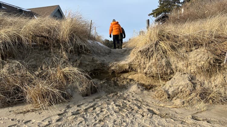 Popham Beach faces some of the worst erosion in the state