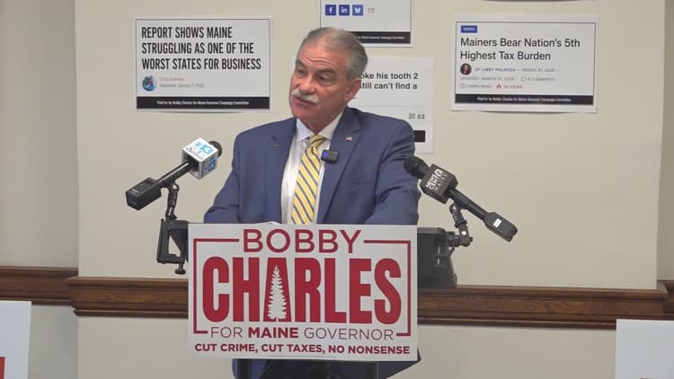 Bobby Charles challenges other gubernatorial candidates not to take money from Augusta lobbyists, CMP or AI data center groups