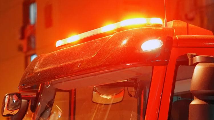 Firefighters stop blaze from spreading through Falmouth house