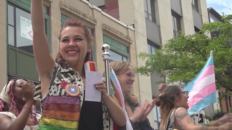 'This is beyond a celebration': Portland Pride Parade draws thousands