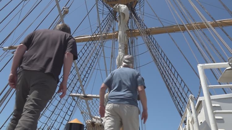 'You feel like you're on a pirate ship': America's largest tall ship opens for tours in Portland